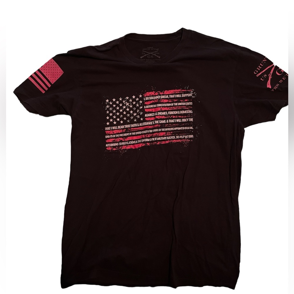 Grunt Style-Flag Tee
